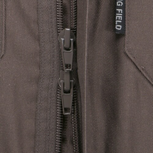 カジメイク TC長袖つなぎ服 ダークグレー SS