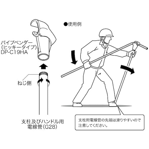 JEFCOM パイプベンダー(ヒッキータイプ)