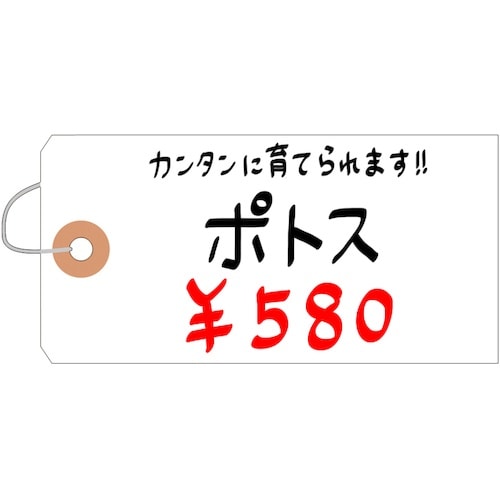 ササガワ 耐水紙荷札 中