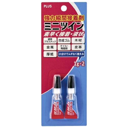 PLUS 29767)強力瞬間接着剤ミニツインNS