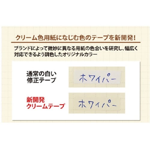 PLUS 51641)修正テープ ホワイパープチ