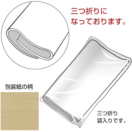 ササガワ 包装紙 ラフクラフト 全判