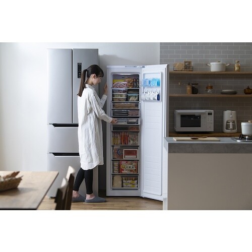 IRIS 102139 ファン式冷凍庫 195L