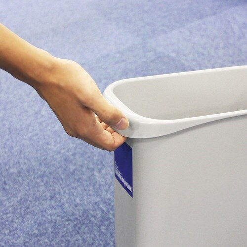 テラモト W&Wくず入れ角 12L