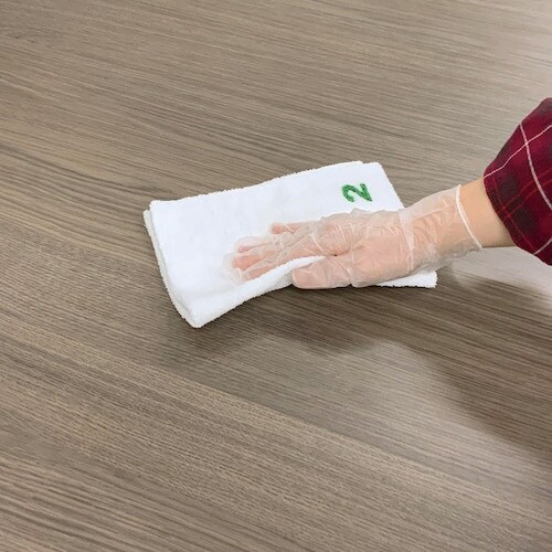 テラモト 使い分けができる番号付きぞうきん