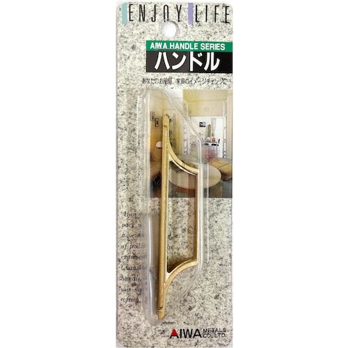 アイワ金属 シンプルハンドル 90mm mG