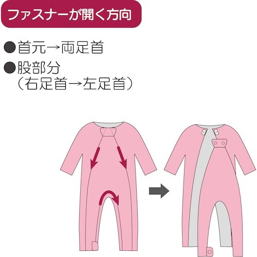 竹虎 フドーねまきA スリーシーズン M ピンク