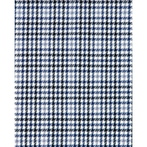 GROW ハーモニーチェックベスト白×紺19