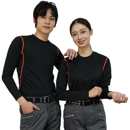 岡潮 空調半袖ブルゾン 20303 シルバー M