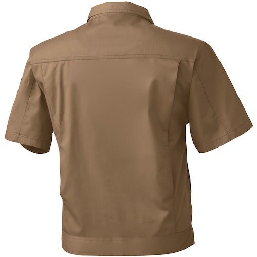 桑和 641 半袖ブルゾン ブラウン 3L