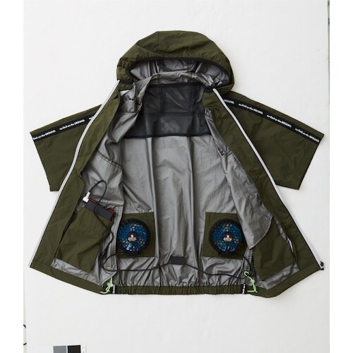 G.G. 0129−01 EF半袖ブルゾン ブラッ