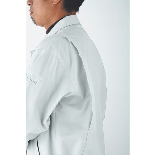 NBW 193 長袖ブルゾン シルバーグレー 3L