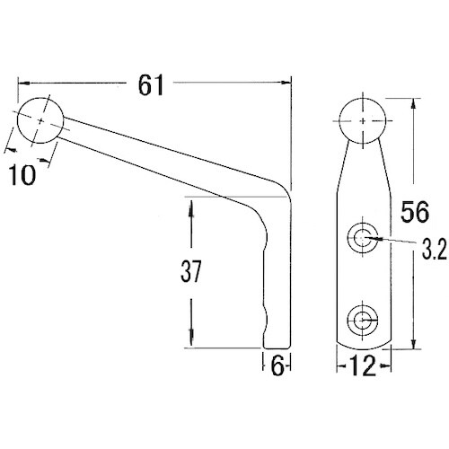ニッサチェイン SUSフックST20B パール黒(