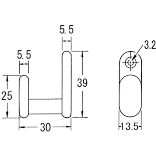 ニッサチェイン SUSフックST44G 純金鍍金(