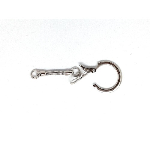 ニッサチェイン 鉄キーホルダーニッケルメッキ(10