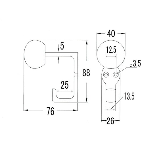 ニッサチェイン 700S−B菊水フック小 標準色(