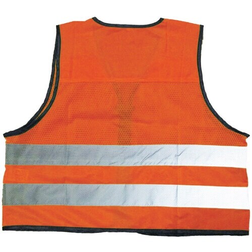 ミズケイ JIS規格防犯メッシュベスト オレンジ