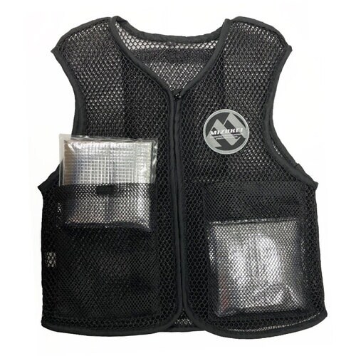 ミズケイ ポケット付きハニカムメッシュベスト「快風