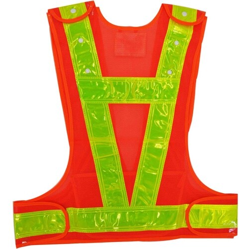 ミズケイ 多機能ベスト(橙/黄)