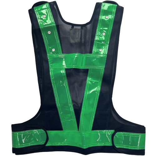 ミズケイ 多機能ベスト(紺/緑)