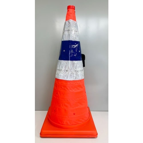 ミズケイ LEDコーンカバー(青/白)青LED