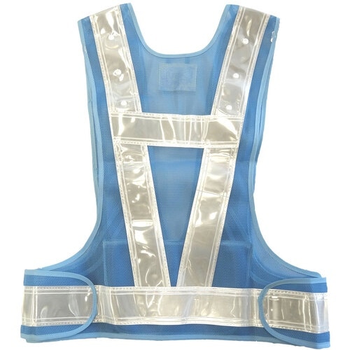 ミズケイ 多機能ベスト(青/白)