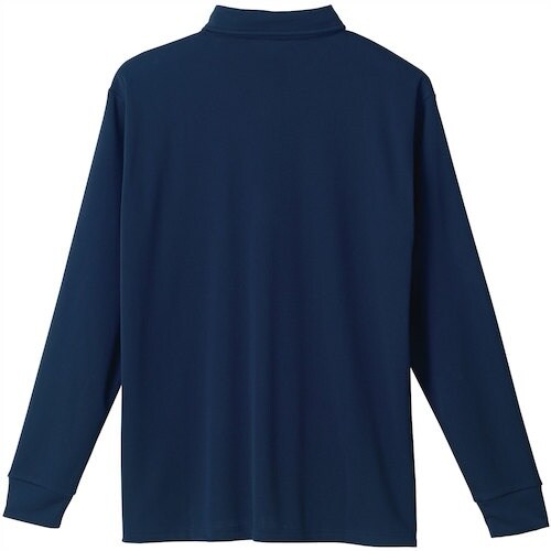 SOWA 8005−50 長袖ポロシャツ ネイビー