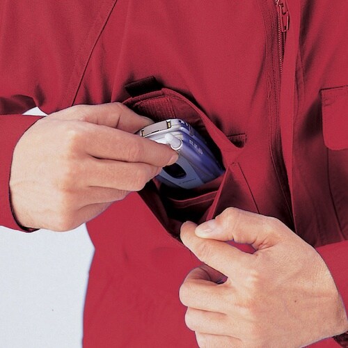 桑和 9000 つなぎ ライトブルー M