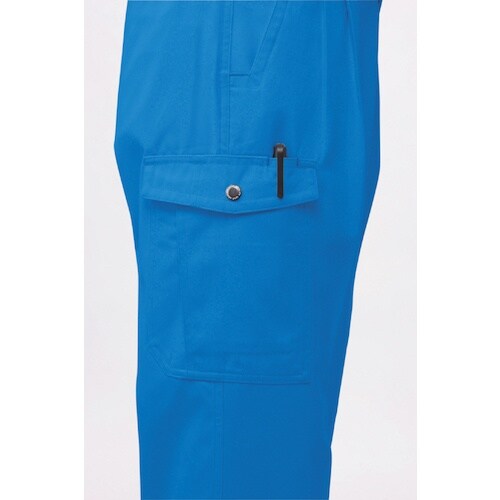 SOWA 6118 ツータックカーゴパンツ ブルー