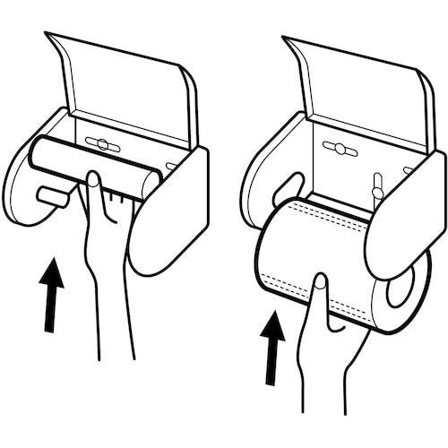SANEI ワンタッチペーパーホルダー