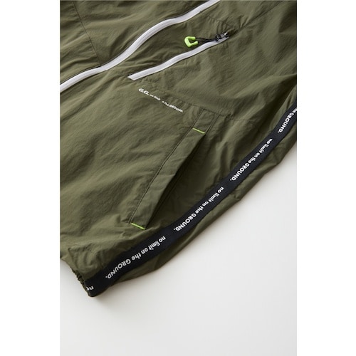 G.G. 0129−01 EF半袖ブルゾン シルバ