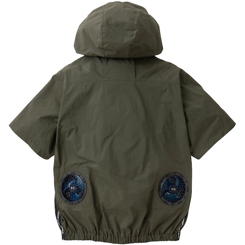 G.G. 0129−01 EF半袖ブルゾン シルバ