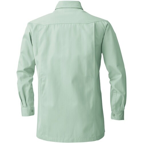 桑和 EC4225 長袖シャツ モスグリーン S