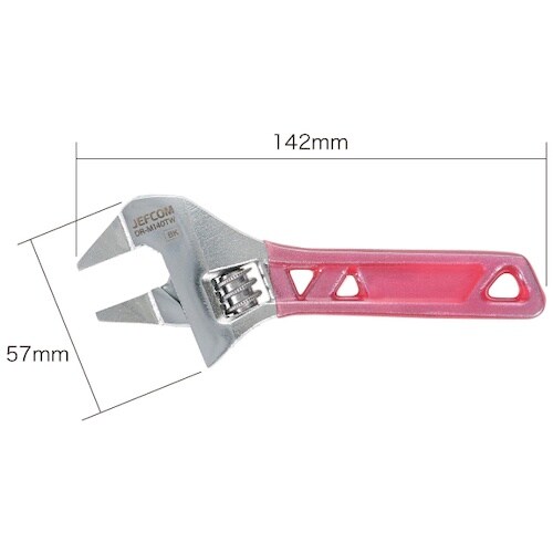 JEFCOM 薄型ワイドモンキーレンチ(ショートタ