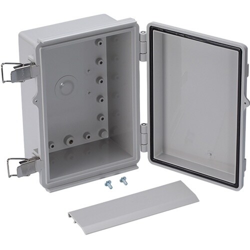 タカチ BCAR型防水・防塵ルーフ付プラボックス