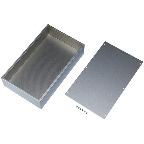 タカチ カバー付アルミシャーシ