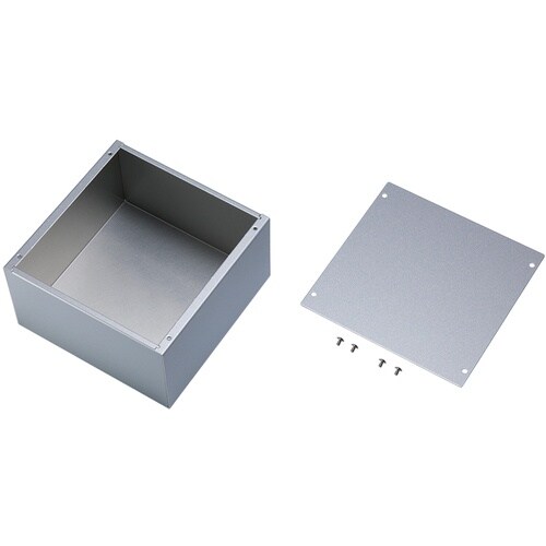 タカチ カバー付アルミシャーシ