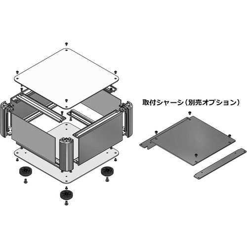 タカチ アルミサッシケース