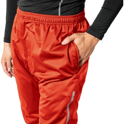 Makku エラスティコニットレインパンツ レッド