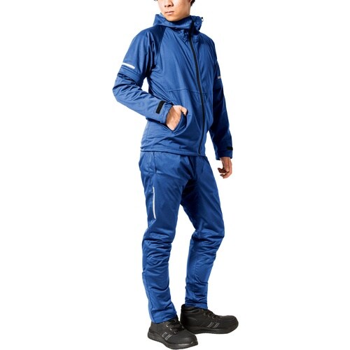 Makku エラスティコニットレインジャケット ブ