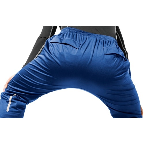 Makku エラスティコニットレインパンツ ブルー