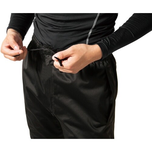 Makku エラスティコニットレインパンツ ブラッ