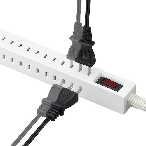 YAZAWA 差し込みフリータップ2面ブレーカーS