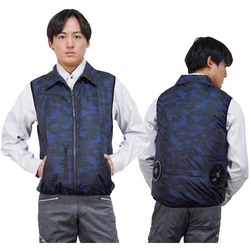 岡潮 空調ベスト(ウェアのみ)日本製生地使用 20