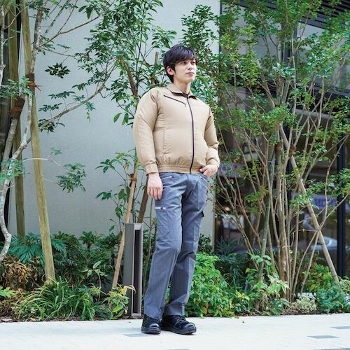 岡潮 空調長袖ブルゾン(ウェアのみ) 20102