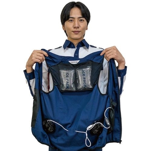 岡潮 空調付き安全ベスト(ウェアのみ) 20281