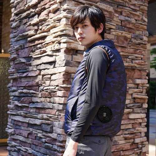 岡潮 空調ベスト(ウェアのみ)日本製生地使用 20