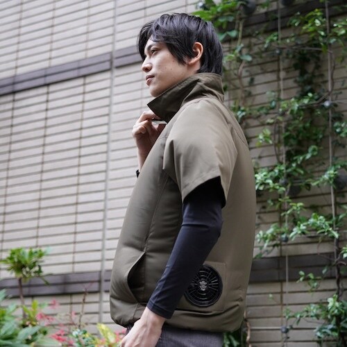 岡潮 空調半袖ブルゾン(ウェアのみ) 20304