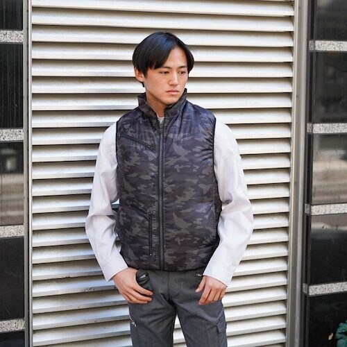 岡潮 空調ベスト(ウェアのみ)日本製生地使用 20