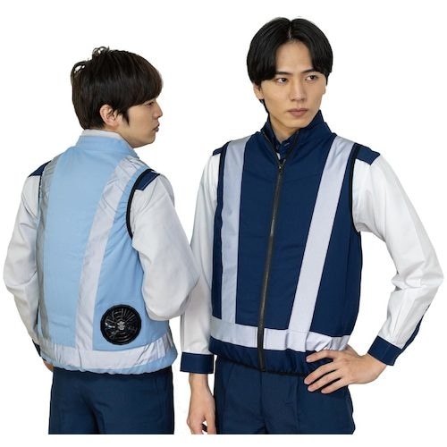 岡潮 空調付き安全ベスト(ウェアのみ)日本製超高耐